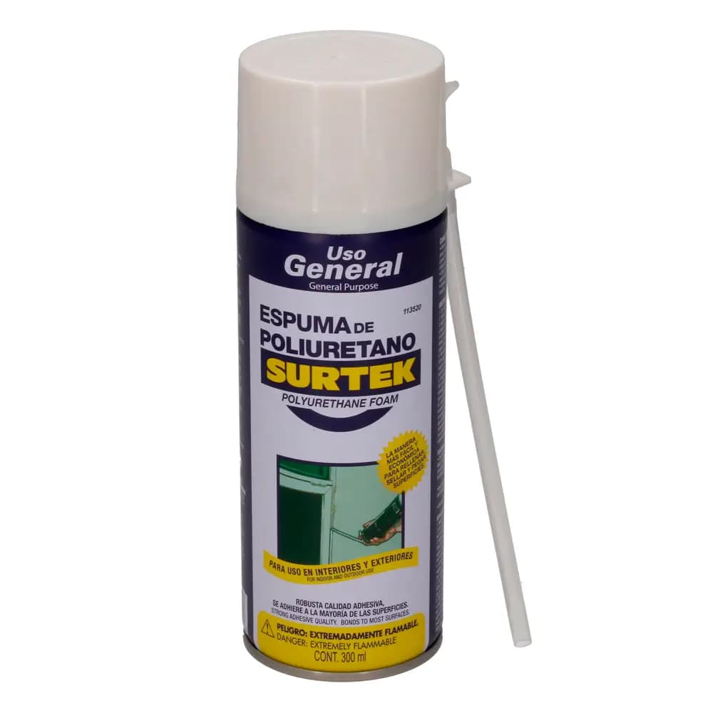Espuma de poliuretano 300 ml Surtek 113520, foto 1 de 4