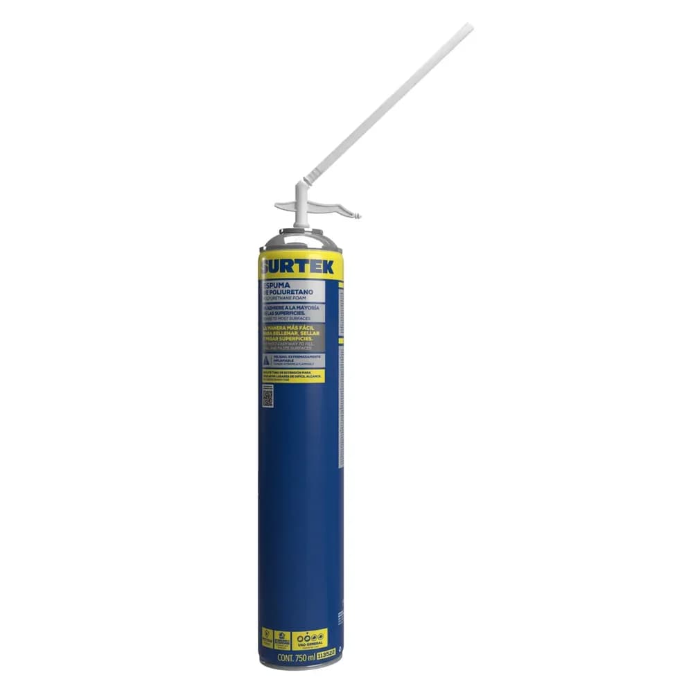 Espuma de poliuretano 750 ml Surtek 113522, foto 1 de 4