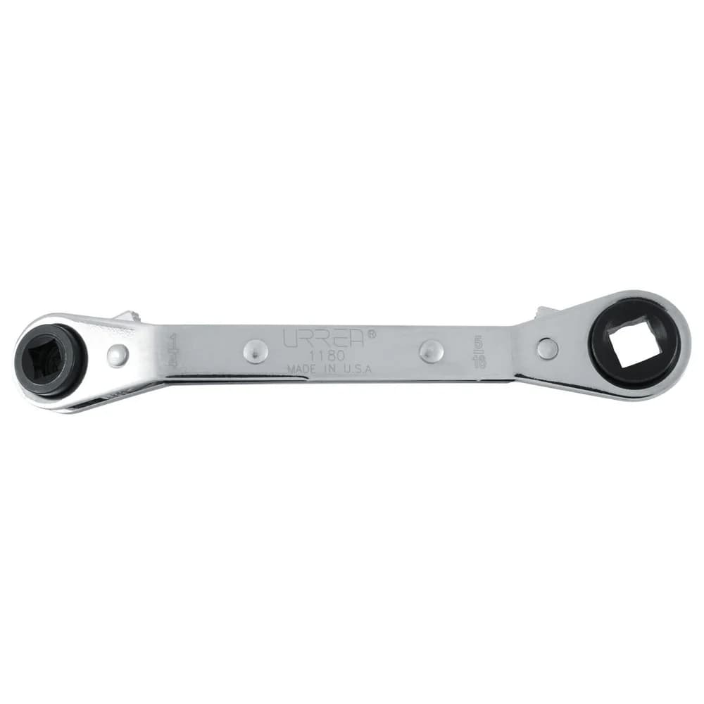 Llave de estrías de matraca para refrigeración en pulgadas, 1/4" x 3/16"- 3/8" x 5/16" Urrea 1180, foto 1 de 4