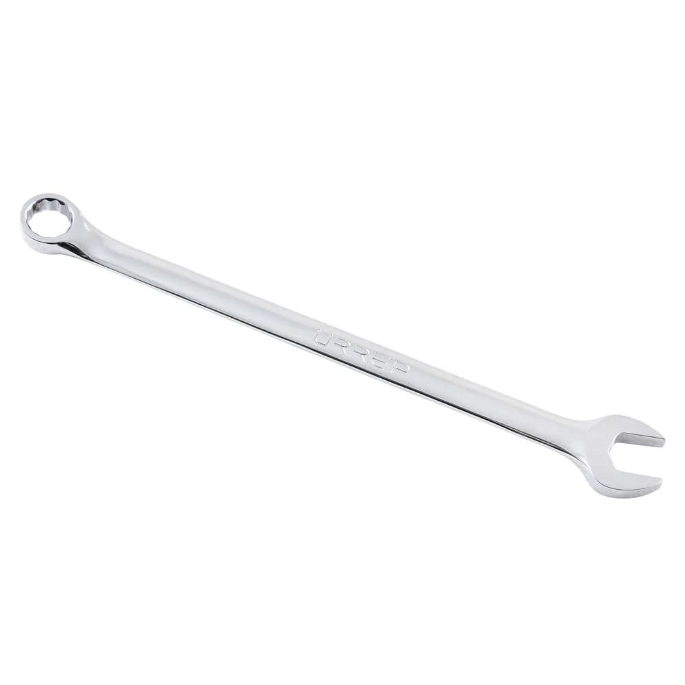 Llave combinada extra larga pulido espejo en pulgadas, 12 puntas, 13/16" Urrea 1226L, foto 1 de 2