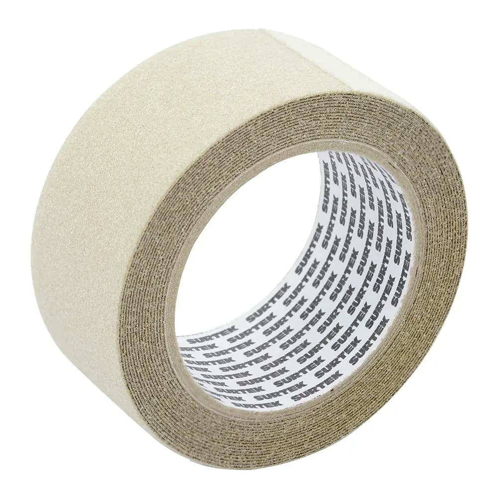 Cinta antiderrapante ancho 48 mm de 5 m, transparente Surtek 137368, foto 1 de 2