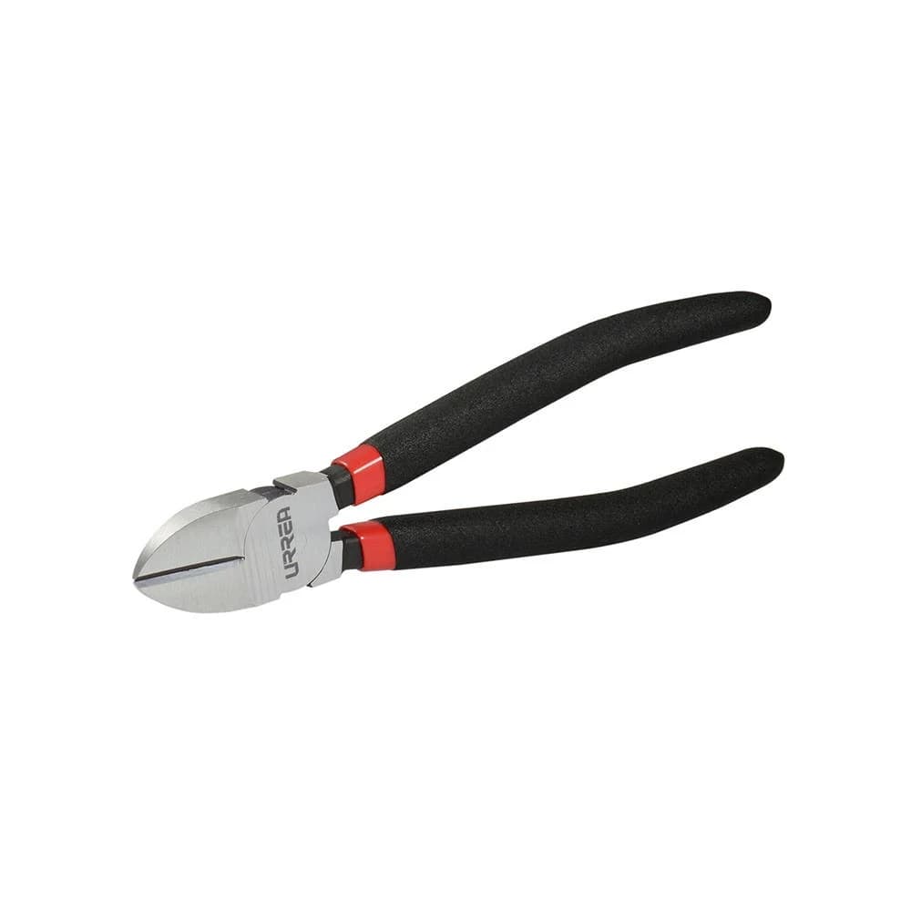 Pinza para electricista con mango rubber grip punta conica corte diagonal de 7-3/4" Urrea 207GI, foto 1 de 4