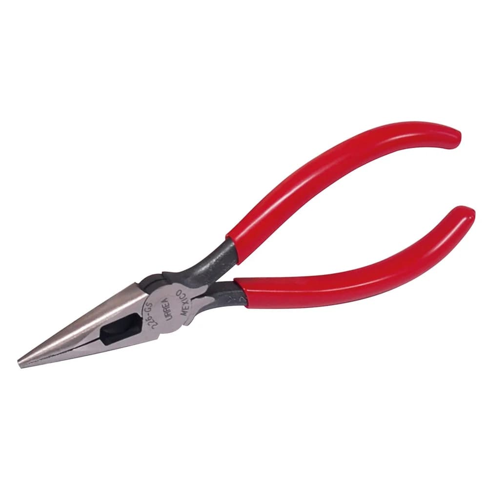 Pinza para electricista con mango rubber grip con punta conica corte lateral de 6-1/4" Urrea 226GS, foto 1 de 3