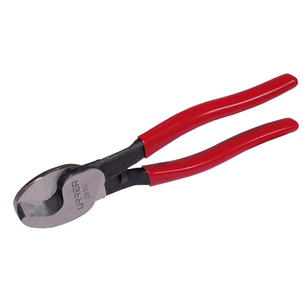 Tijera con mango rubber grip corta cable de cobre AWG 1/0 de 9-1/4" Urrea 289G, foto 1 de 3