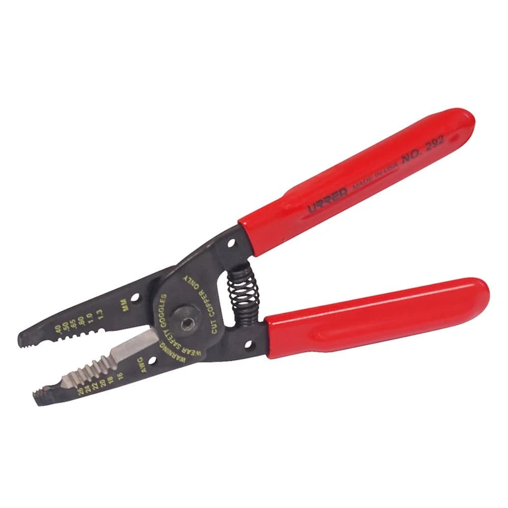 Pinza pelacable con mango air cushion 16-26 AWG alta palanca de 6-3/4" Urrea 292, foto 1 de 4