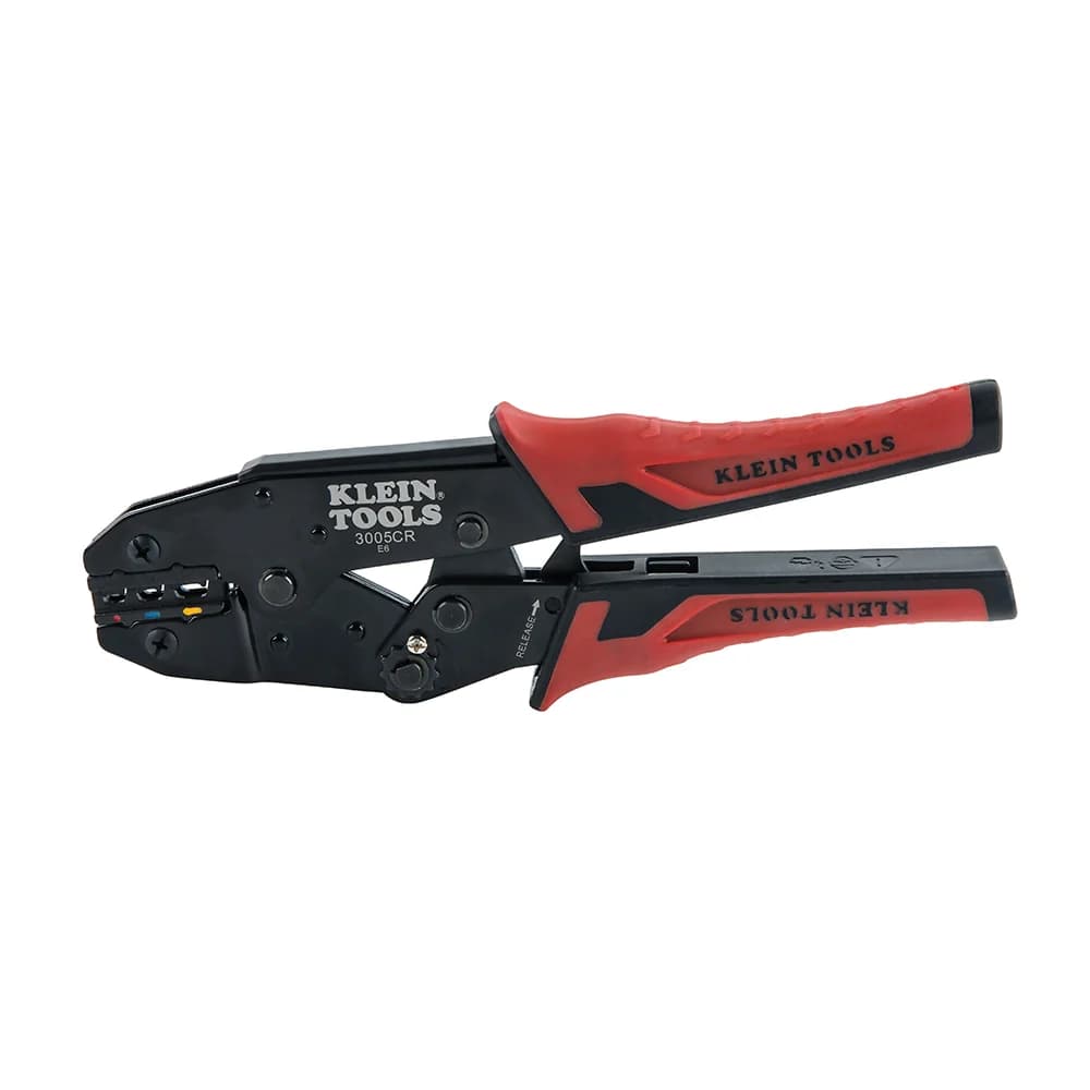Pinza pochadora de terminales con asilamiento 10-22AWG Klein Tools 3005CR, foto 1 de 4