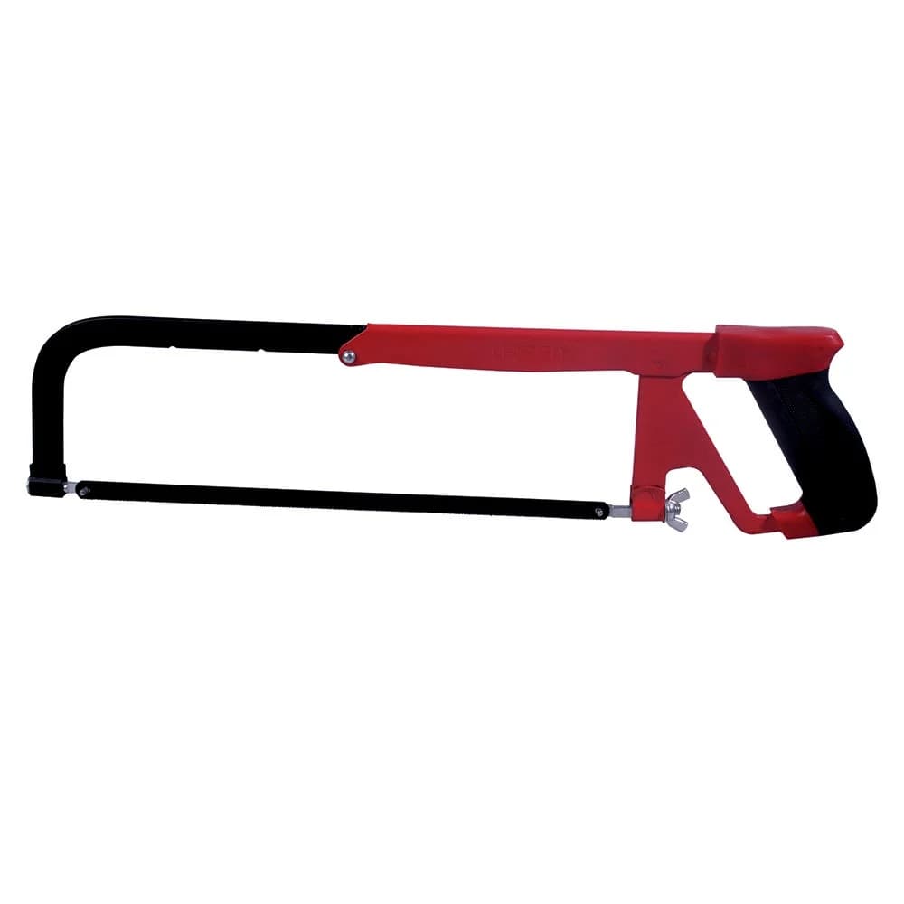 Arco de segueta ajustable con mango bimaterial 8", 10" y 12", 15-1/2" Urrea 352