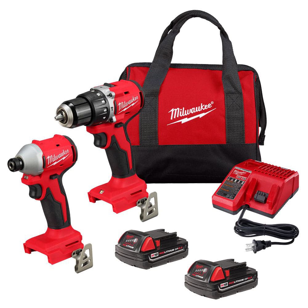 Milwaukee Kit de Taladro Percutor/Destornillador M18 Fuel™ de 1/2"