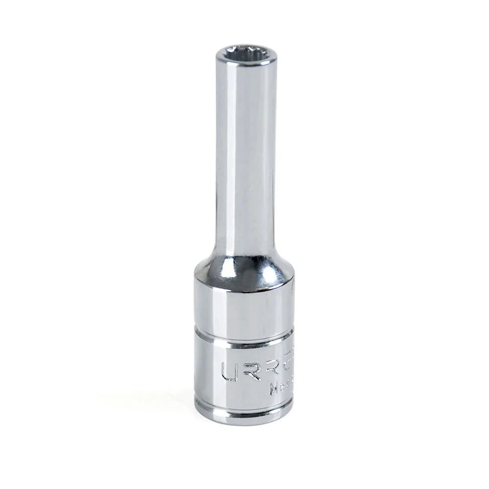 Dado largo cuadro de 3/8", 12 puntas, en pulgadas, 7/16" Urrea 5014, foto 1 de 3
