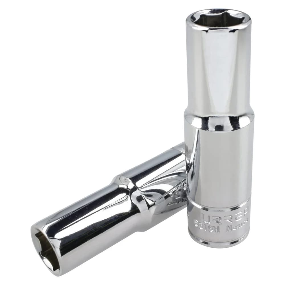 Dado largo cuadro de 1/2", 6 puntas, en pulgadas, 1/2" Urrea 5316H, foto 1 de 4