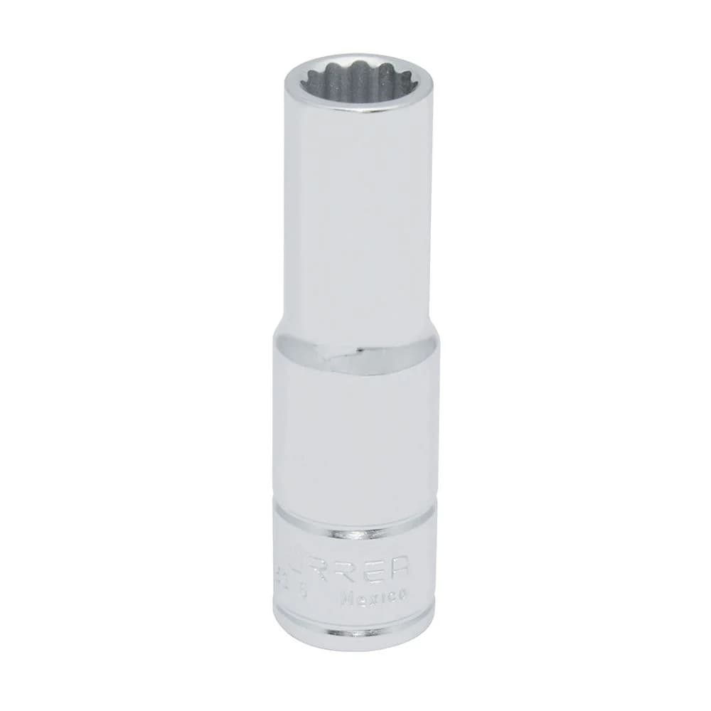 Dado largo cuadro de 1/2", 12 puntas, en pulgadas, 9/16" Urrea 5318, foto 1 de 3