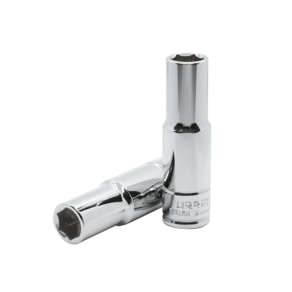 Dado largo cuadro de 1/2", 6 puntas, en pulgadas, 9/16" Urrea 5318H, foto 1 de 3