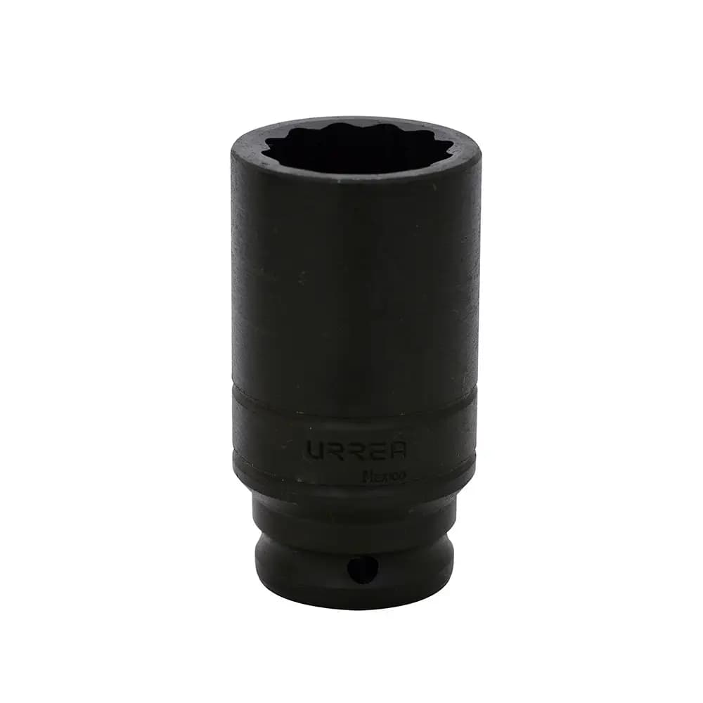 Dado de impacto largo cuadro de 1/2", 12 puntas, métrico, 21 mm Urrea 7321MT, foto 1 de 2