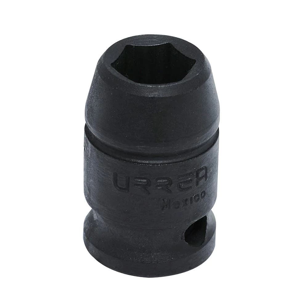 Dado de impacto cuadro de 1/2", 6 puntas, en pulgadas, 3/8" Urrea 7412H, foto 1 de 2
