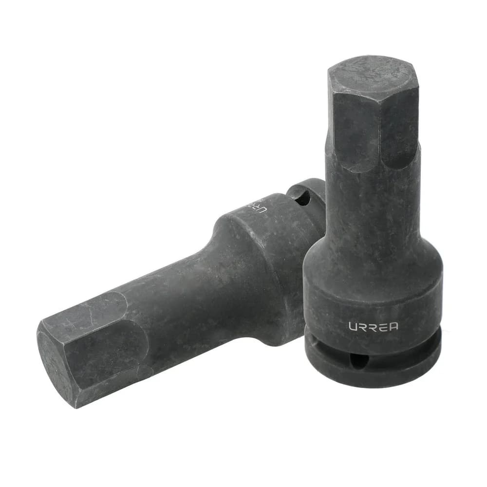 Dado de impacto con punta hexagonal cuadro de 3/4", métrico, 19 mm Urrea 759019M, foto 1 de 2