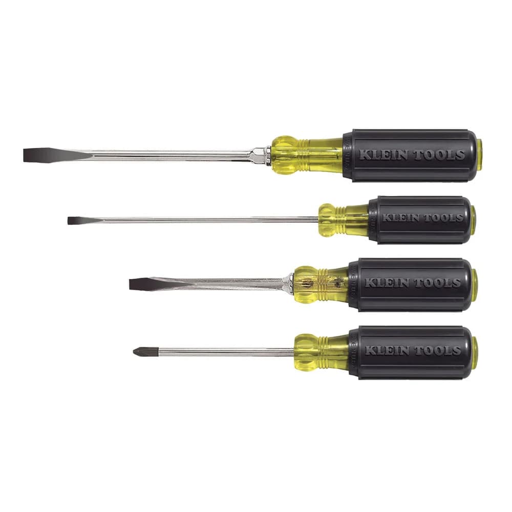 Juego de 4 desarmadores mango acojinado Klein Tools 85105, foto 1 de 4