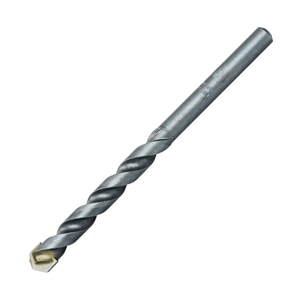 Broca para concreto de acero rolado zanco recto 1/4" x 6" Urrea BCN146, foto 1 de 2