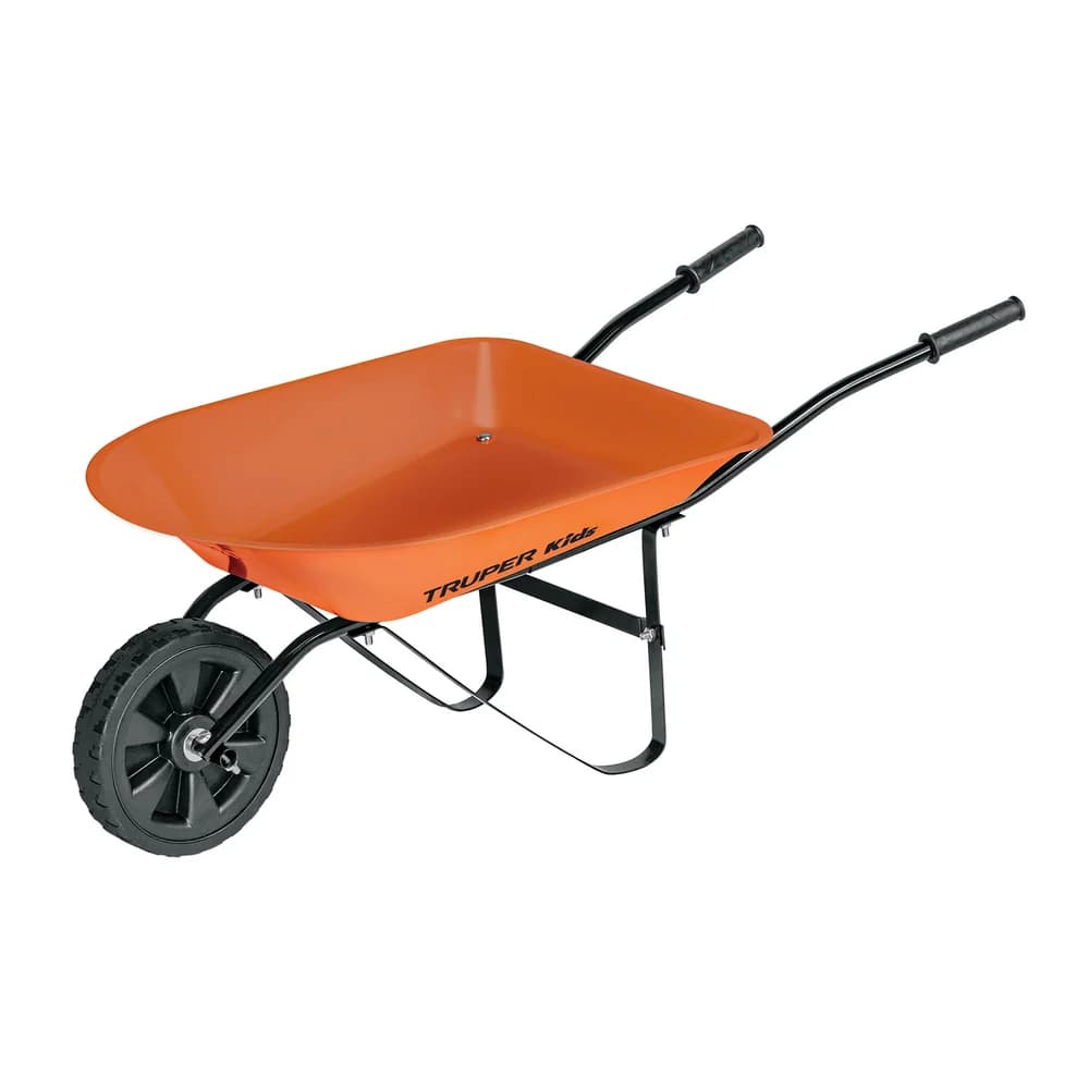 Carretilla para niños, concha metálica 54 x 40 cm Truper CAR-KID