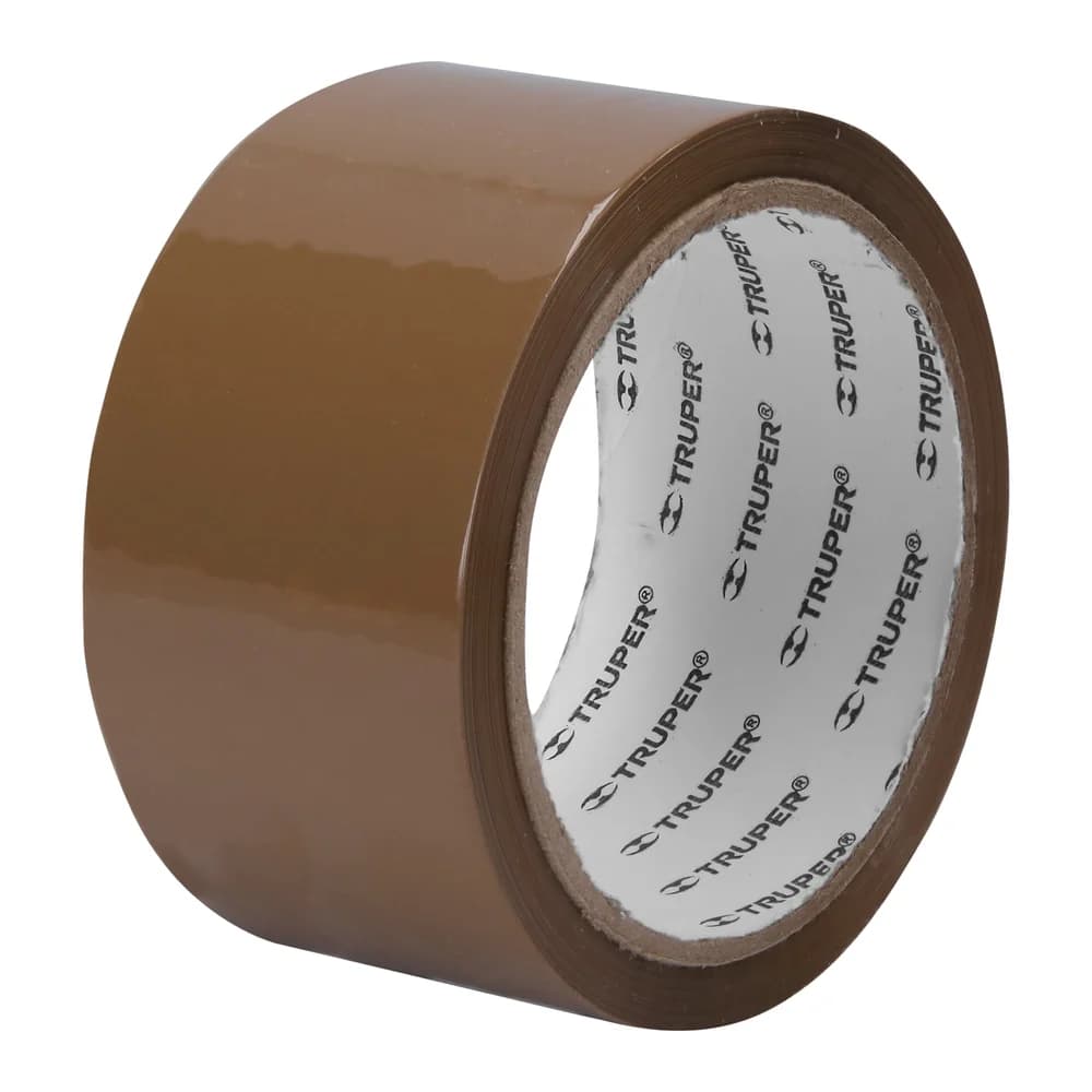 Cinta de empaque 48 mm x 40 m canela Truper CCA-40, foto 1 de 1