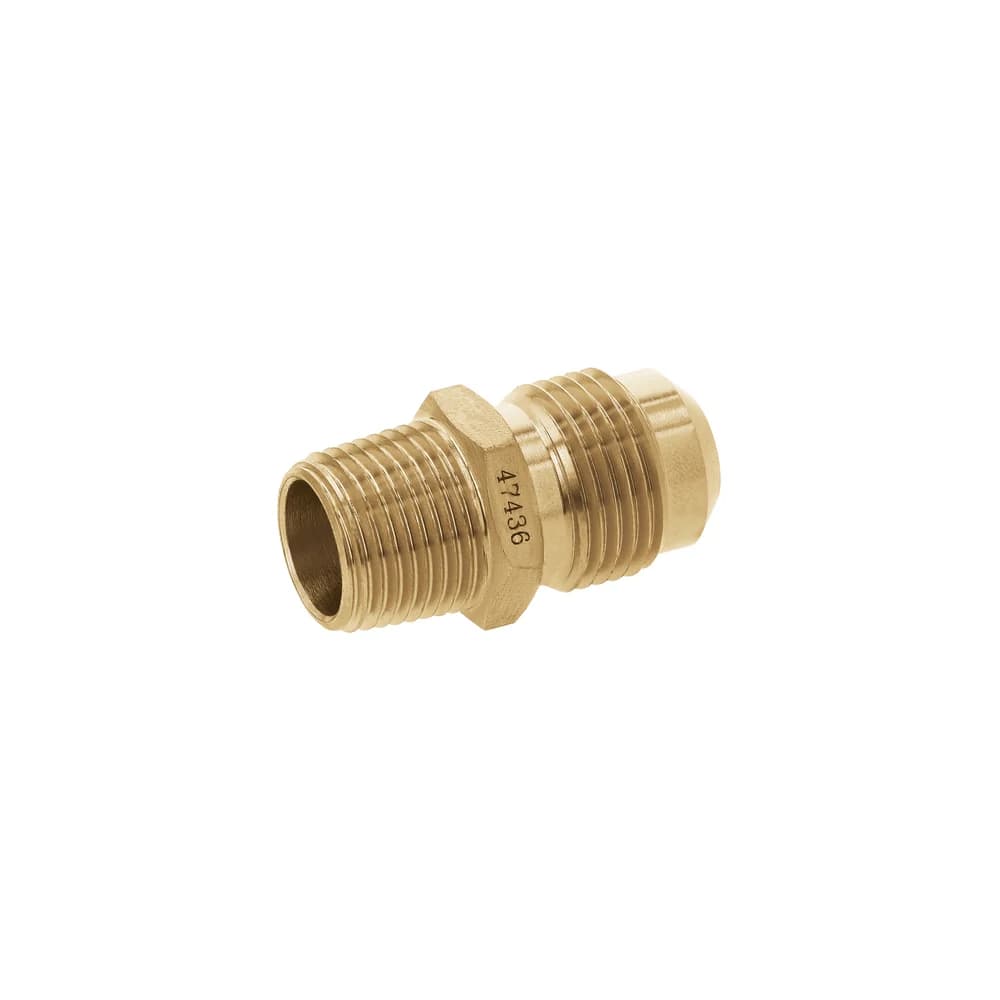 Niple terminal de latón de 1/2" X 3/8" Foset CLG-414, foto 1 de 1
