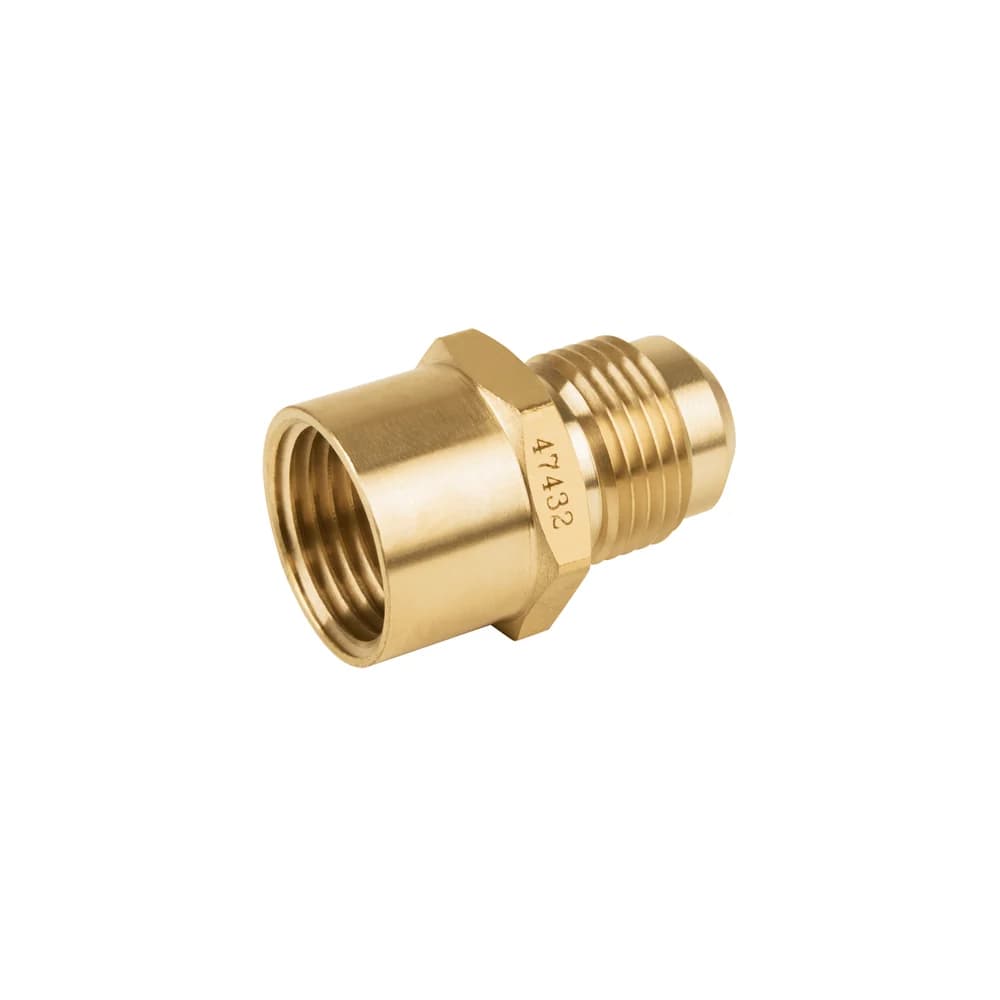 Niple campana de latón de 1/2" X 1/2" Foset CLG-495, foto 1 de 1