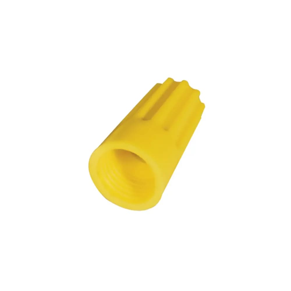 Capuchón para cable calibre 14 - 12, color amarillo Surtek CPC12