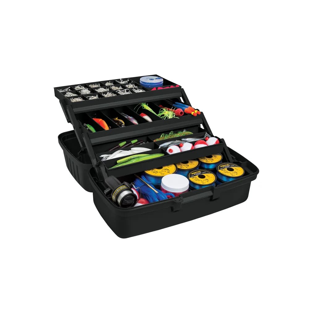 Caja para pesca de 16" con 3 bandejas deslizables Truper CPE-16N, foto 1 de 1