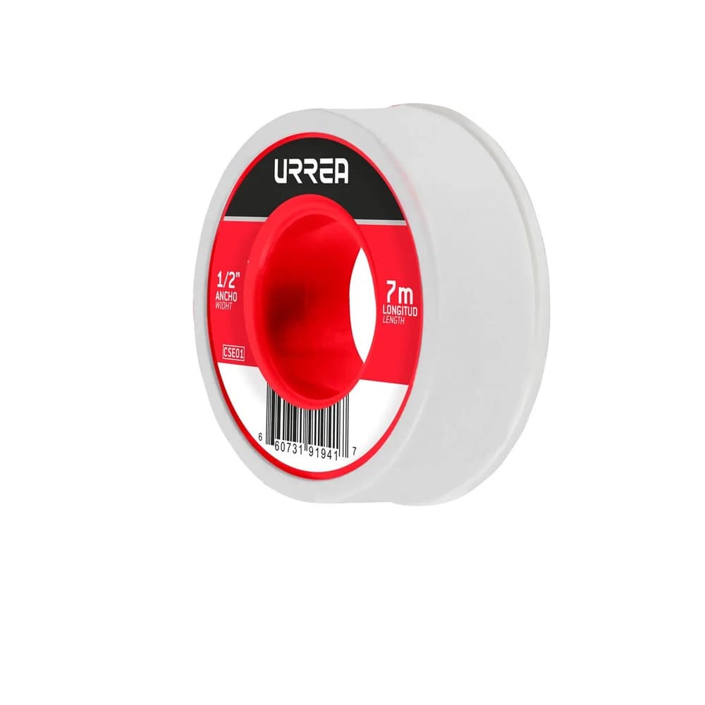 Cinta sella roscas de altas temperaturas 13 mm x 7 m Urrea CSE01, foto 1 de 4