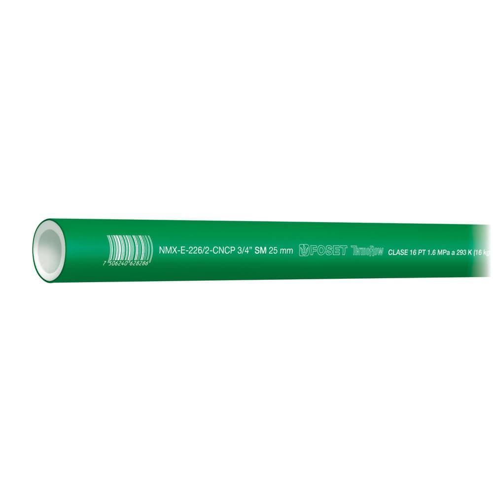 Tubo de 25mm (3/4") PPR hidráulico, 4m, 0.9kg Foset CV-002, foto 1 de 1