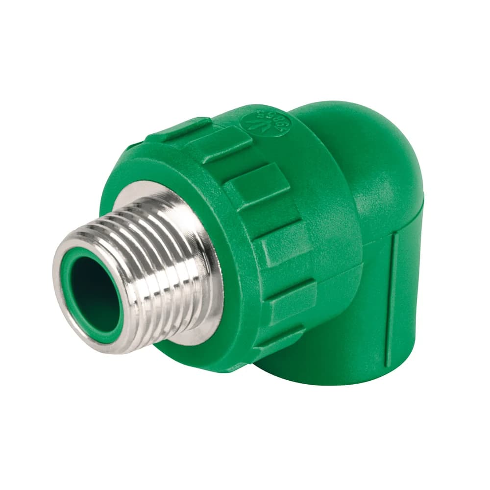 Codo 90° PPR, 1/2", rosca macho con inserto metálico Foset CV-511, foto 1 de 1