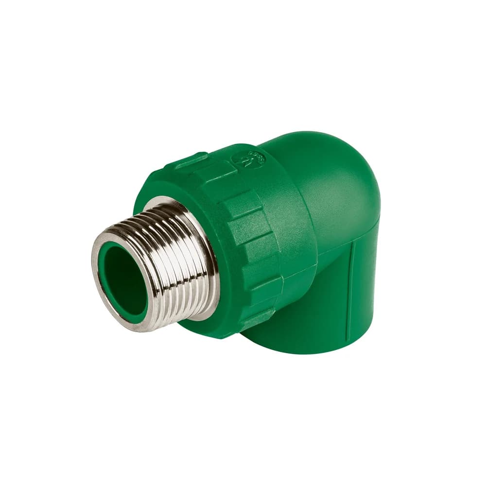 Codo 90° PPR, 3/4", rosca macho con inserto metálico Foset CV-512, foto 1 de 1