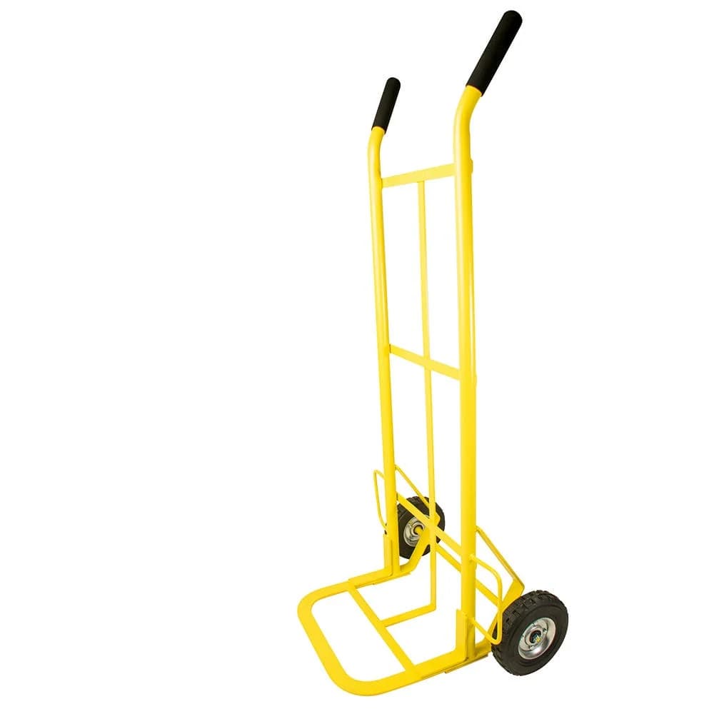 Diablo bodeguero con llanta sólida 8" color amarillo, capacidad 300 kg Surtek DBS300, foto 1 de 1