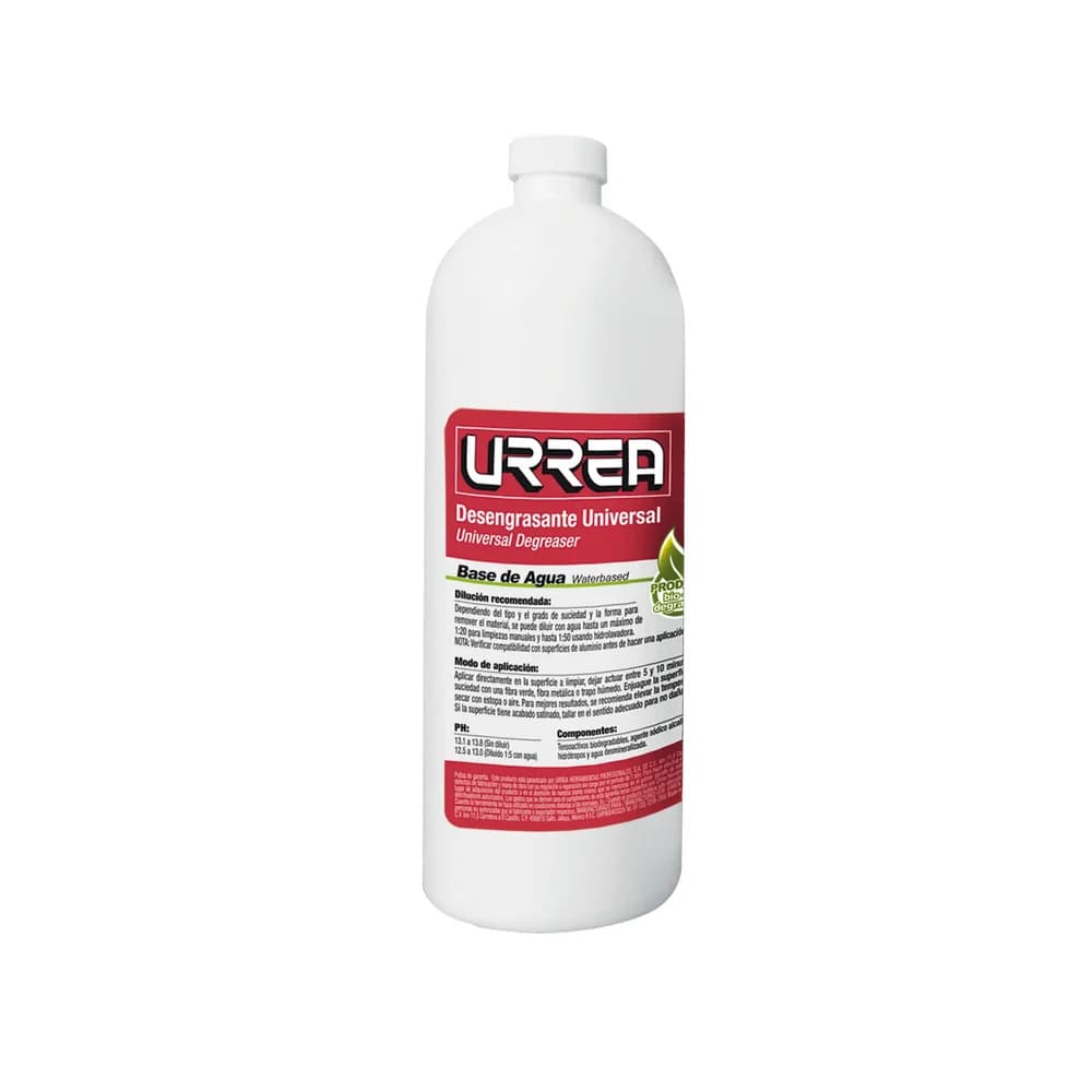 Desengrasante a base de agua 960 ml Urrea ECO11, foto 1 de 2