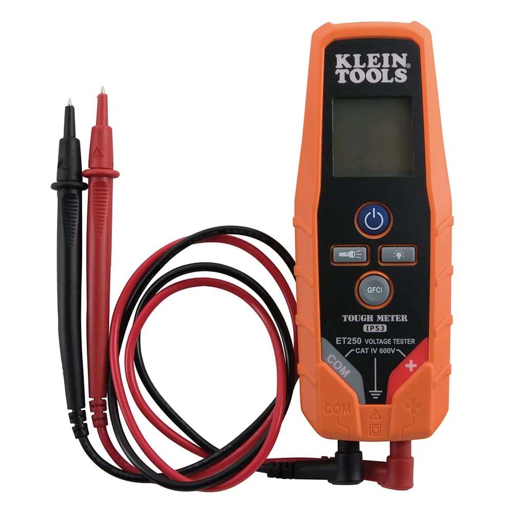 Probador d/voltaje Continuidad12-600V Klein Tools ET250, foto 1 de 4