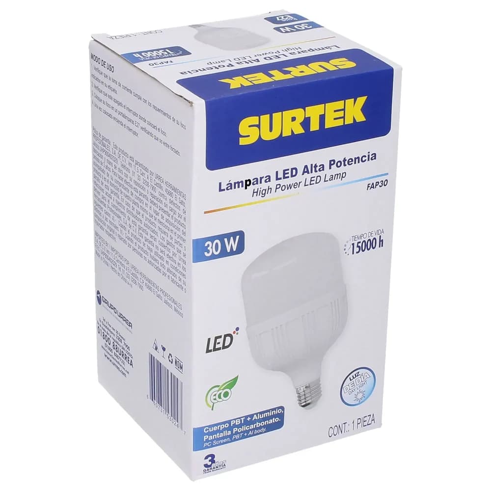 Lámpara de LED alta potencia, 30 W Surtek FAP30, foto 1 de 2