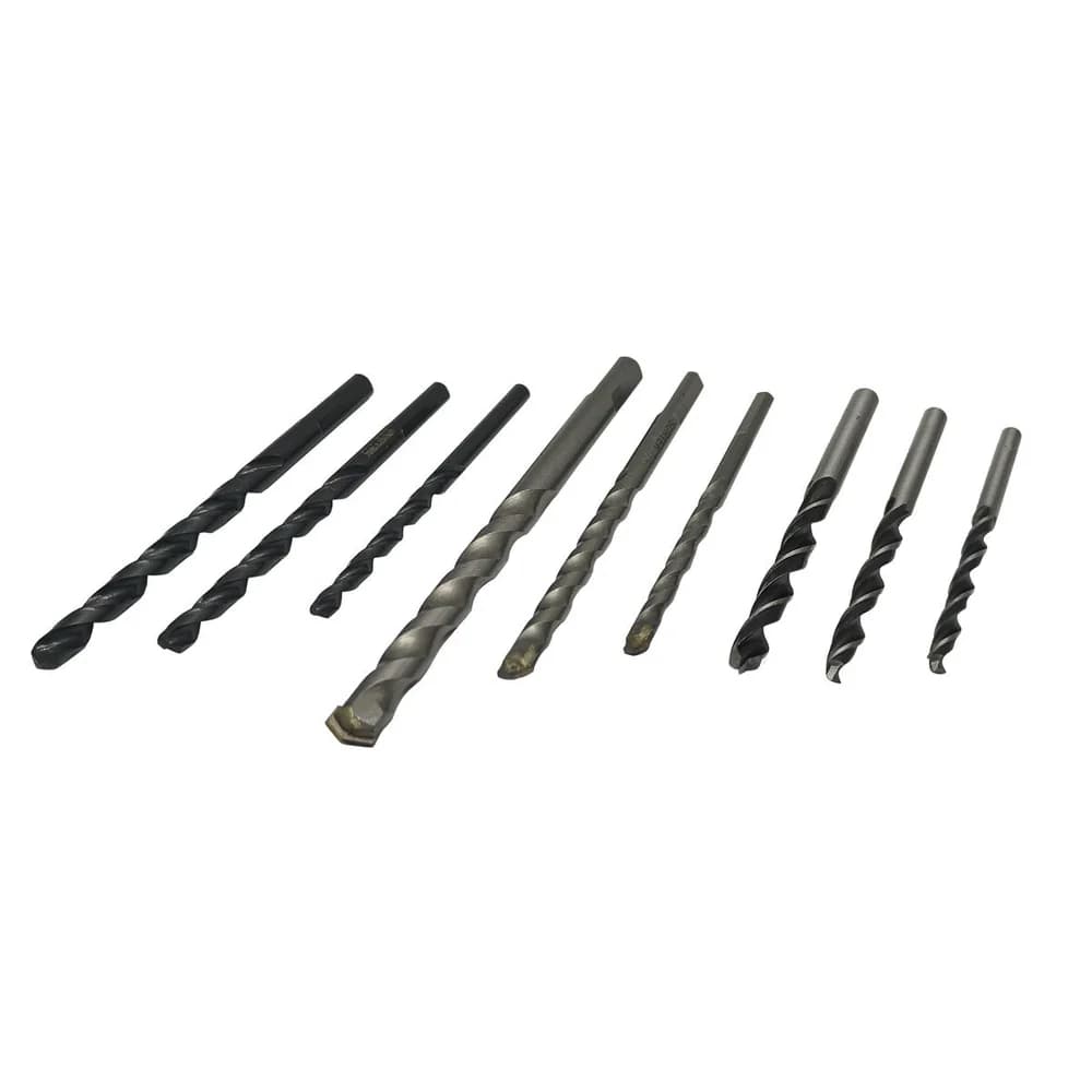 Juego combinado de brocas para metal, concreto y madera, 9 piezas Surtek JBCS9, foto 1 de 3
