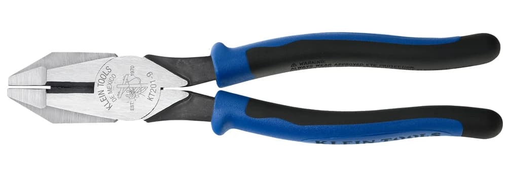 Pinza de electricista clásica 9" con corte lateral Klein Tools KT201-9, foto 1 de 1