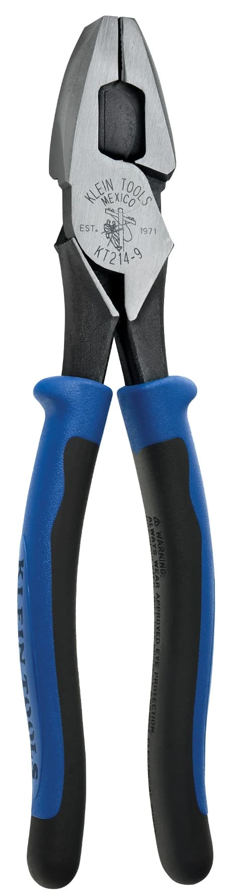 Pinza de electricista alta palanca 9" con jala guias Klein Tools KT214-9