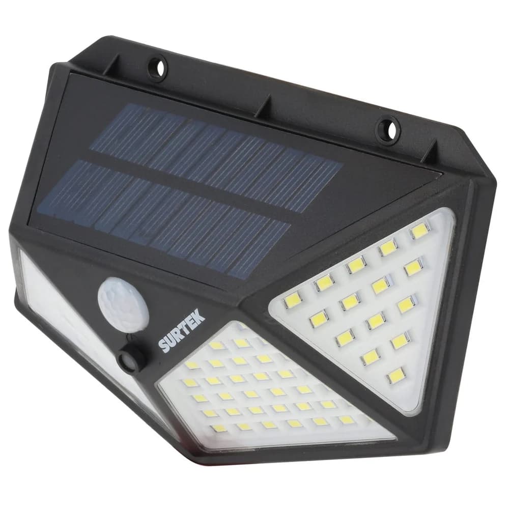 Luminario de LED solar con sensor de 400 lm 1 W Surtek LS4B, foto 1 de 4