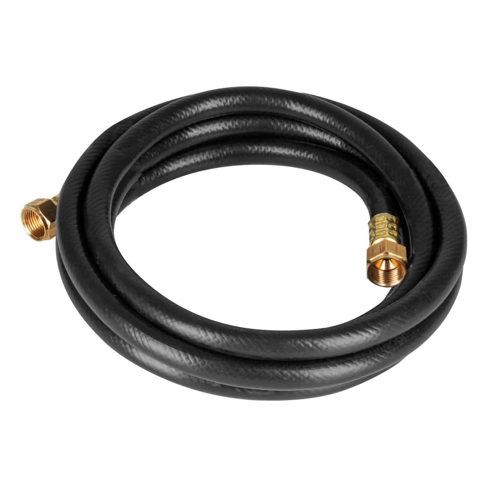 Manguera para gas, PVC negra, 3/8" flare, 3 m Foset MGAN-30