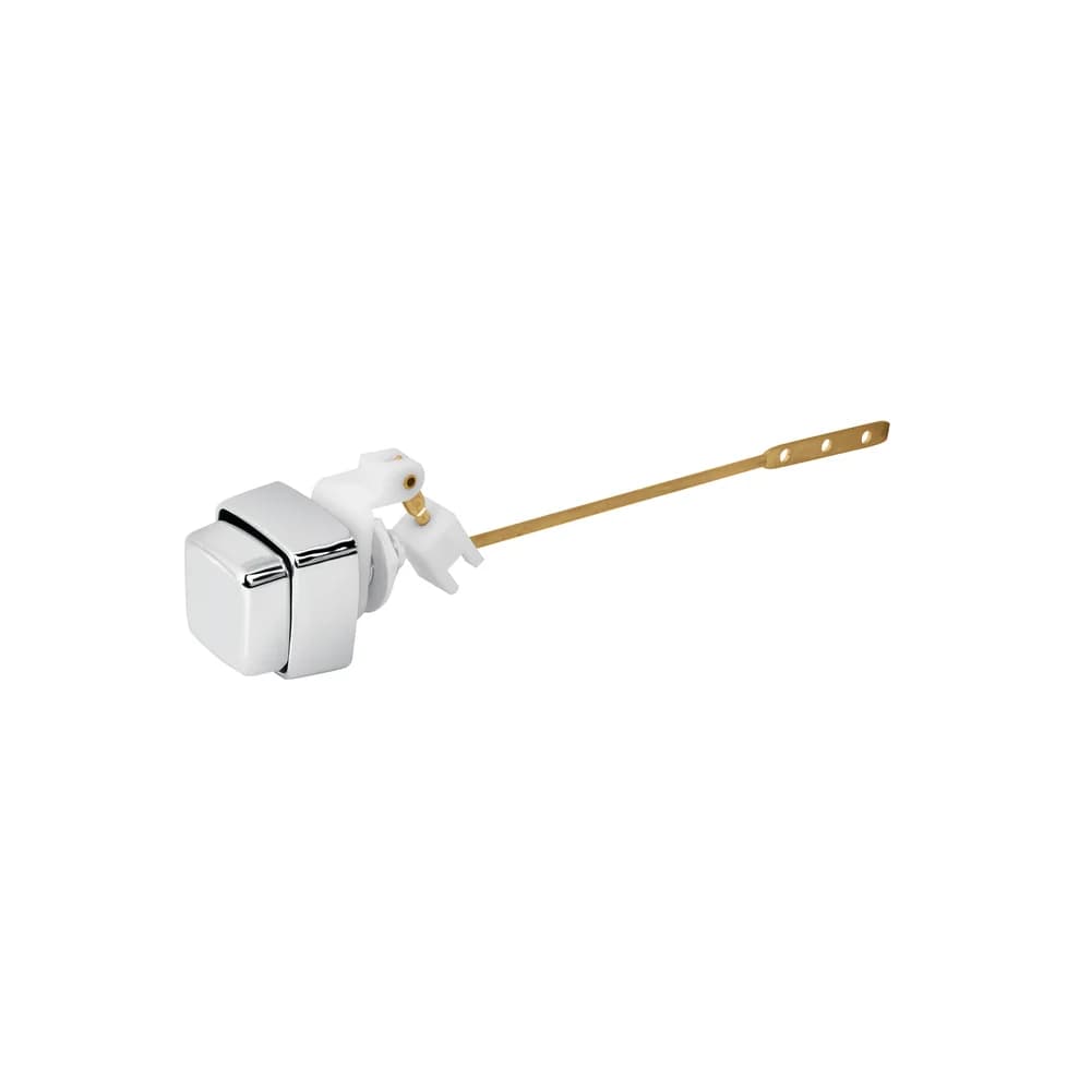 Botón lateral plástico cromado para WC Foset PW-020