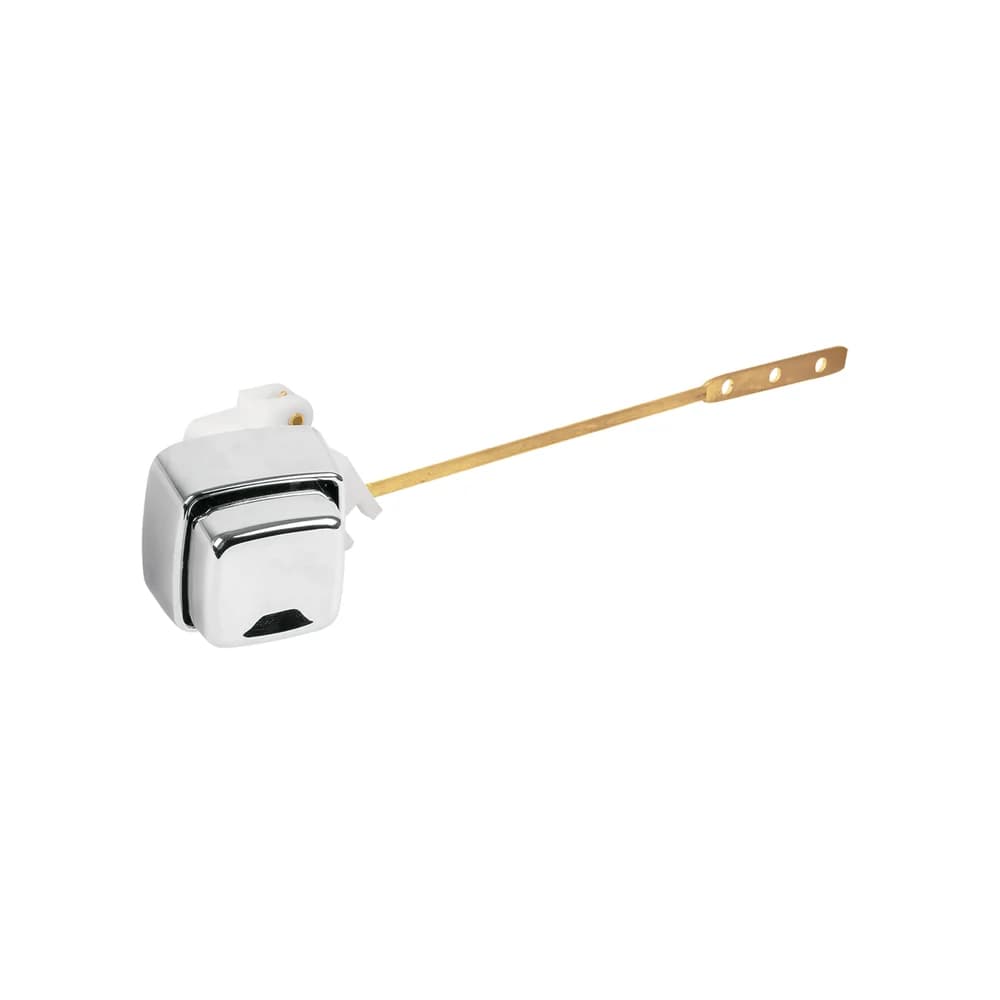 Botón frontal plástico cromado para WC Foset PW-022