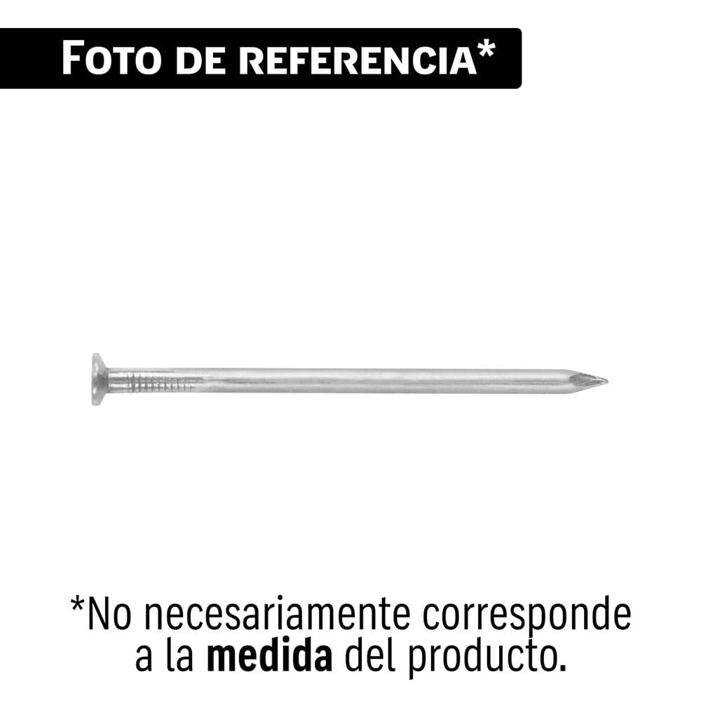 Kilo de clavo estándar 2" con cabeza en caja de 25 kg, FIERO