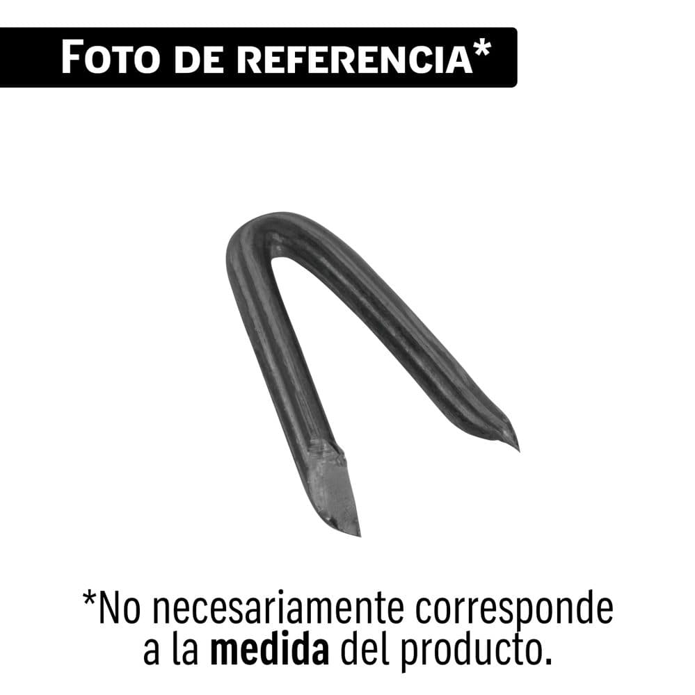 Bolsa con 1 kg de grapas 1" negras p/alambre de púas, FIERO