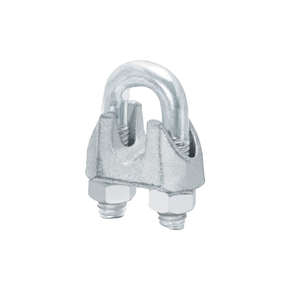 Bolsa c/20 nudos (perros) de hierro p/cable de 3/8", FIERO