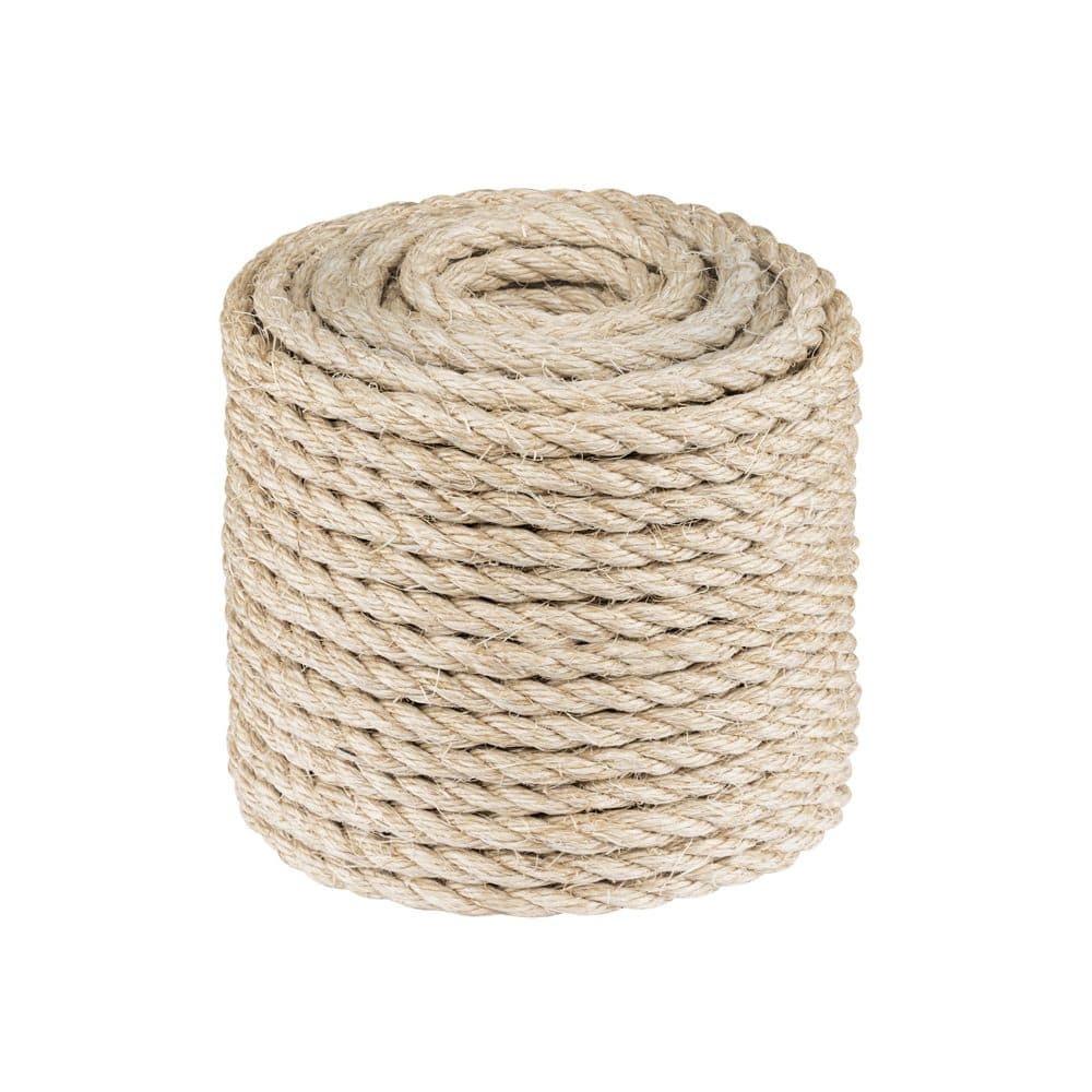 Piola de Sisal (henequén) de 10 mm x 30 m natural, FIERO, foto 1 de 4