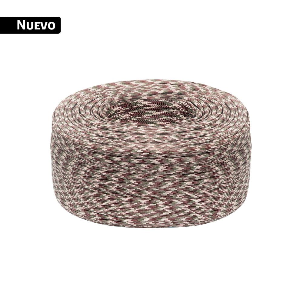 Piola de nylon paracord de 4mm, rollo, camo, 1kg, FIERO, foto 1 de 4
