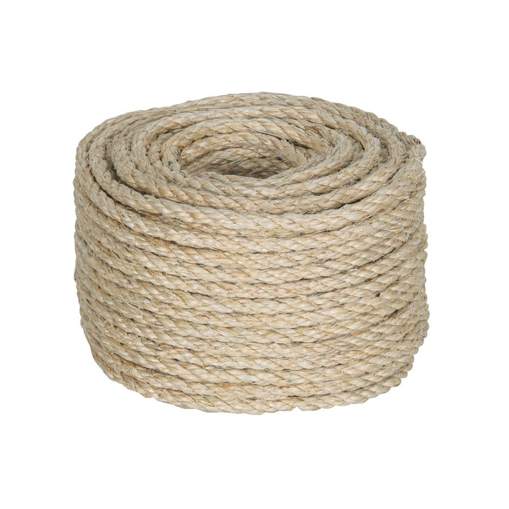 Piola de Sisal (henequén) de 6 mm x 30 m natural, FIERO, foto 1 de 4