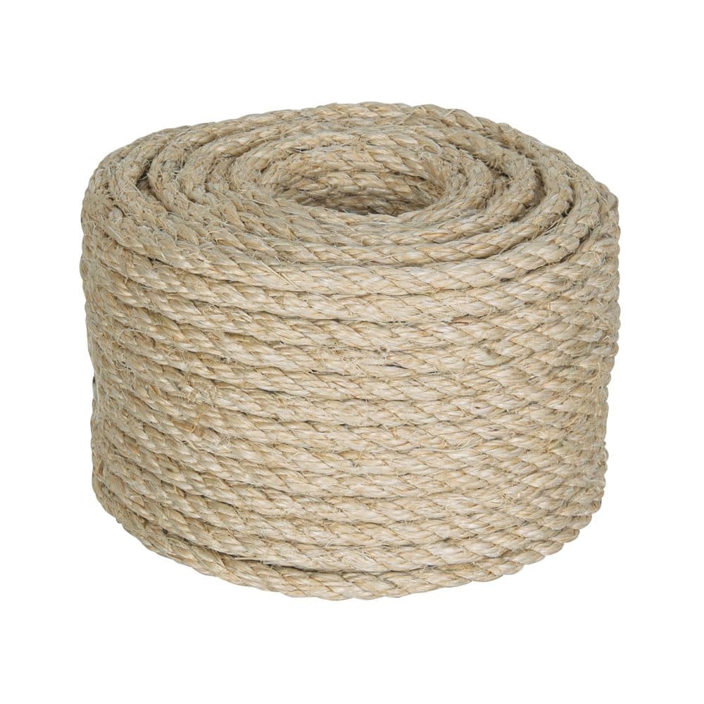 Piola de Sisal (henequén) de 8 mm x 30 m natural, FIERO, foto 1 de 4