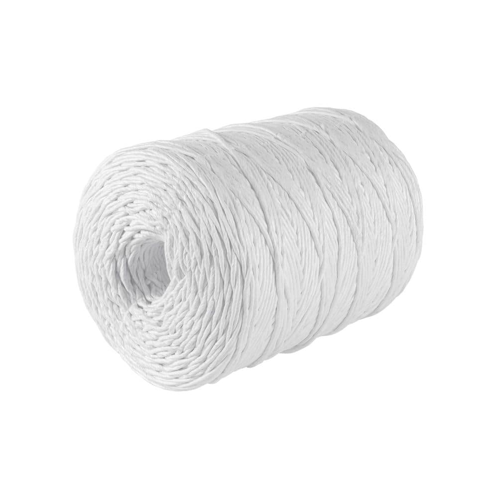 Rollo de rafia de 750 m color blanco calibre 6 g/m, FIERO, foto 1 de 2
